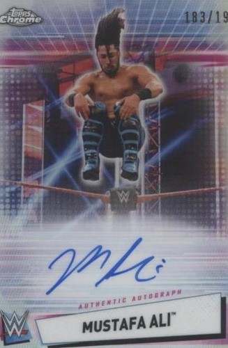 2021 Topps Chrome WWE - Mustafa Ali #A-MA