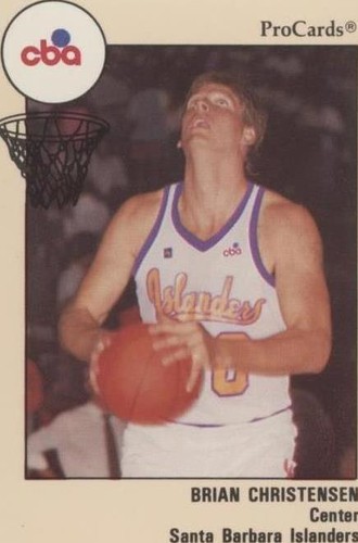 1989-90 ProCards CBA - Brian Christensen #117