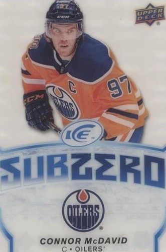 2018-19 Upper Deck Ice - Connor McDavid #SZ-12