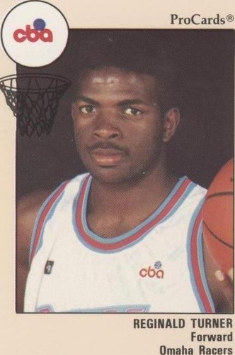 1989-90 ProCards CBA - Reginald Turner #70
