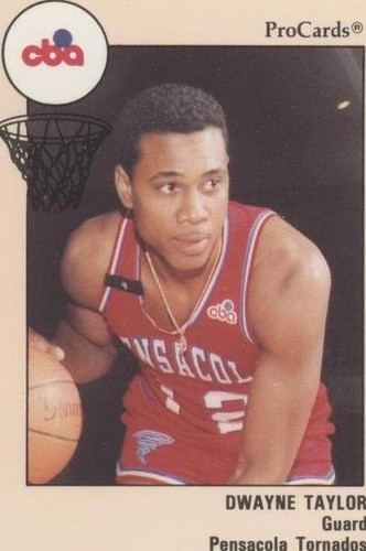 1989-90 ProCards CBA - Dwayne Taylor #59