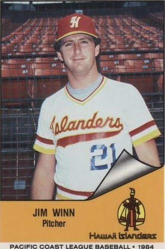 1984 Cramer Pacific Coast League - Jim Winn #138