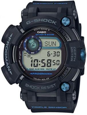 Pre-owned Casio 2016 G-shock Frogman Gwf-d1000b-1jf Black