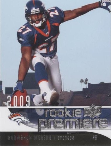 2009 Upper Deck Rookie Premiere Knowshon Moreno #16