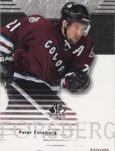 2003-04 SP Authentic - Peter Forsberg #22