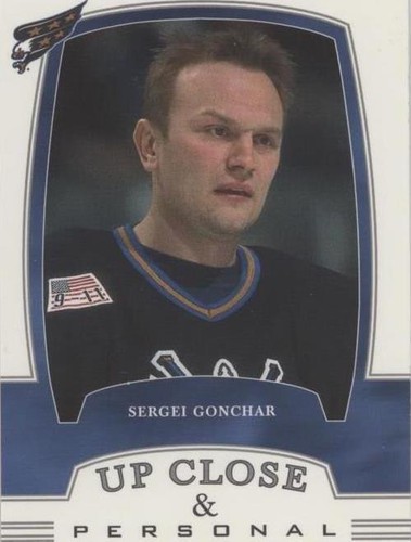 2002-03 In the Game Be A Player First Edition - Sergei Gonchar #307