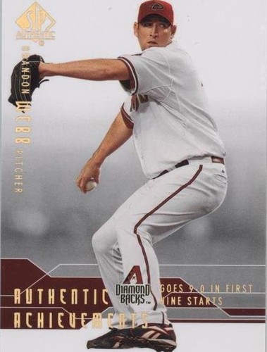 2008 SP Authentic - Brandon Webb #AA-10