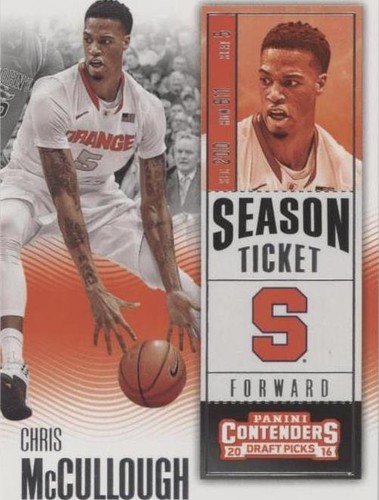 2016-17 Panini Contenders Draft Picks - Chris McCullough #17