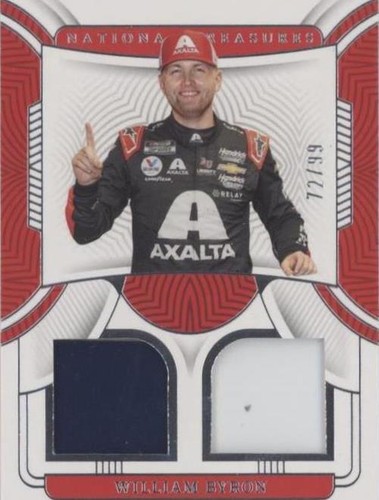 2023 Panini National Treasures - William Byron #DRU-WBY