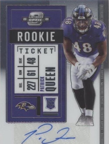 2020 Panini Contenders Optic Patrick Queen #151