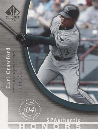 2005 Upper Deck SP Collection - Carl Crawford #SH-CC