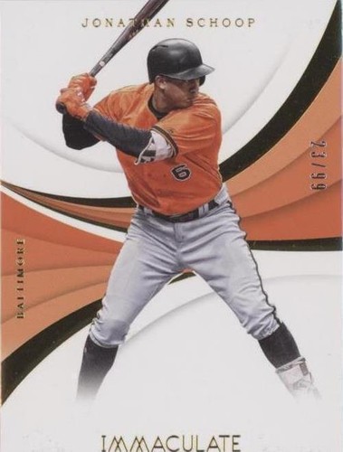 2018 Panini Immaculate Collection - Jonathan Schoop #123