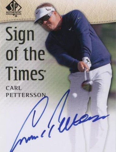 2014 SP Authentic - Carl Pettersson #SOTT-CP