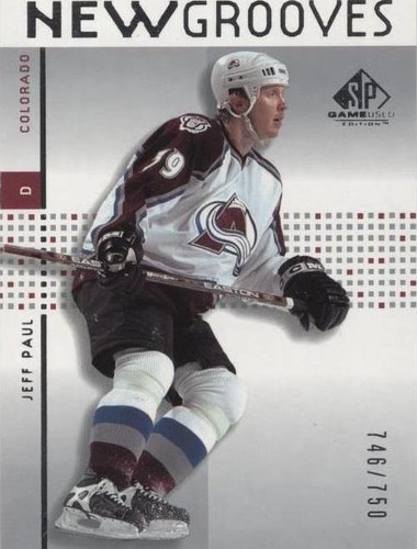 2002-03 SP Game Used - Jeff Paul #72