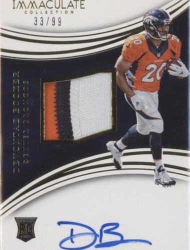 2016 Panini Immaculate Collection Devontae Booker #117