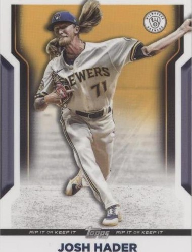 2021 Topps Rip - Josh Hader #74