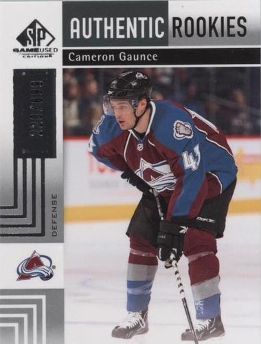 2011-12 SP Game Used Edition - Cameron Gaunce #158