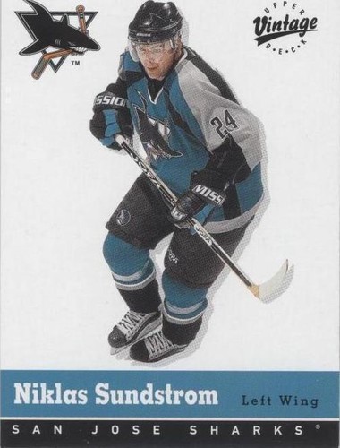 2000-01 Upper Deck Vintage - Niklas Sundstrom #297