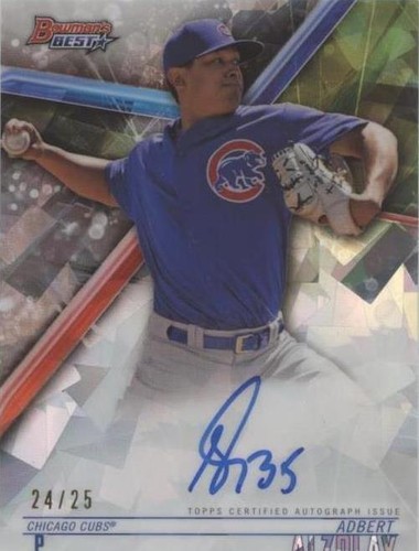2018 Bowman's Best - Adbert Alzolay #B18-AA