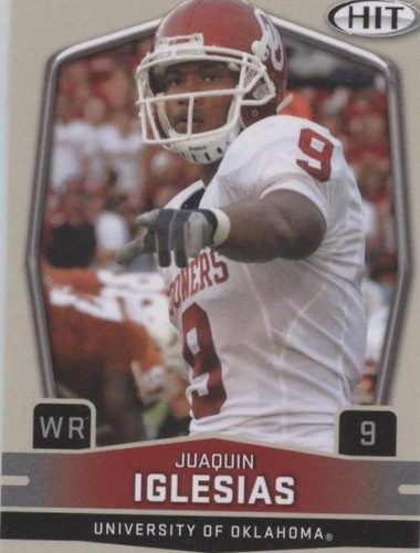 2009 SAGE Hit Juaquin Iglesias #89