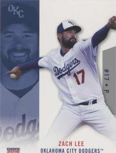 2016 Choice Oklahoma City Dodgers - Zach Lee #20