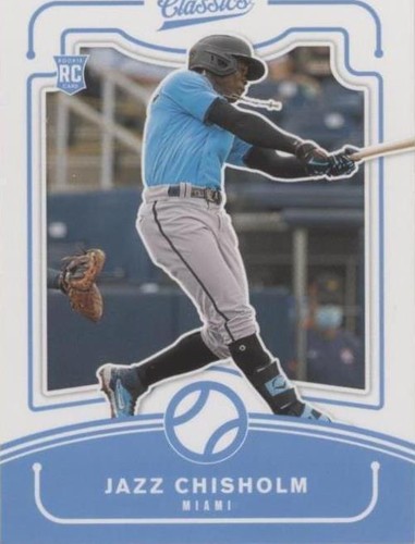 2021 Panini Chronicles Xr Red /199 Jazz Chisholm #13 Rookie