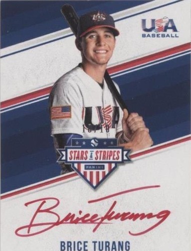 2018 Panini USA Baseball Stars & Stripes - Brice Turang #BT
