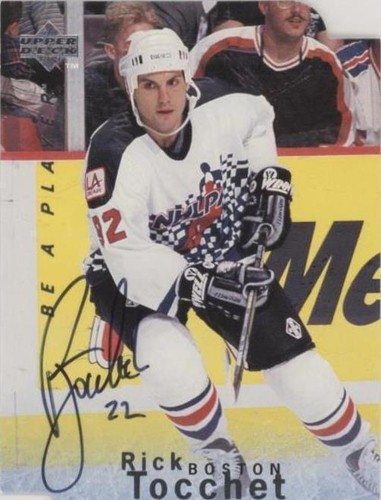 1995-96 Upper Deck Be a Player - Rick Tocchet #S82