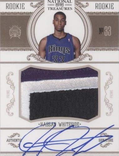 2010-11 Playoff National Treasures - Hassan Whiteside #229