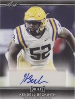 2017 Leaf Draft Kendell Beckwith #A-KB1