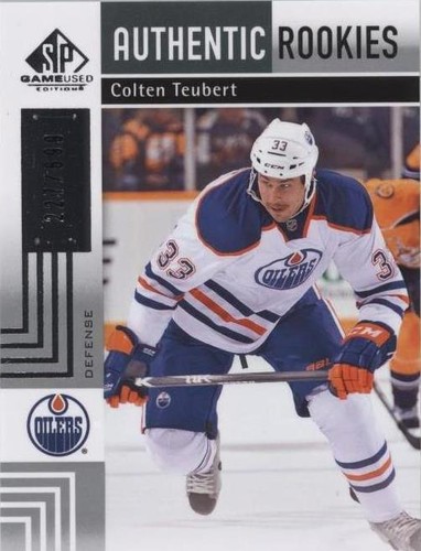2011-12 SP Game Used Edition - Colten Teubert #179