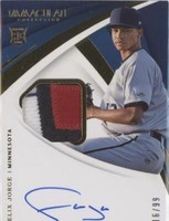 2018 Panini Immaculate Collection - Felix Jorge #25