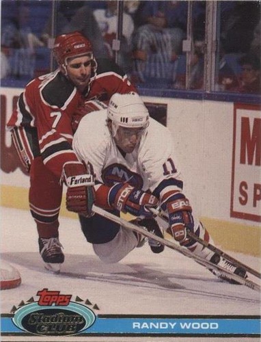 1991-92 Topps Stadium Club - Randy Wood #221