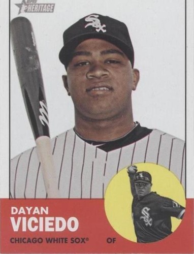 2012 Topps Heritage - Dayan Viciedo #86