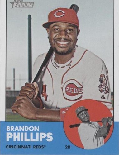 2012 Topps Heritage - Brandon Phillips #304