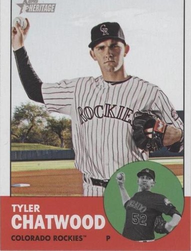 2012 Topps Heritage - Tyler Chatwood #33