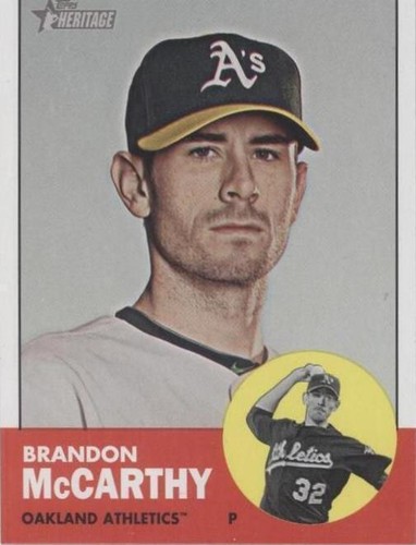 2012 Topps Heritage - Brandon McCarthy #338