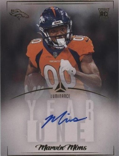 2023 Panini Luminance Marvin Mims #Y1MMI