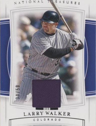 2020 Panini National Treasures - Larry Walker #95