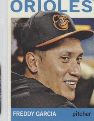 2013 Topps Heritage - Freddy Garcia #H543