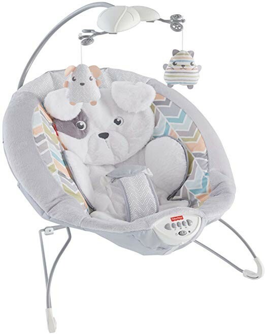 Fisher-Price My Little Snugapuppy Deluxe Bouncer. Free Shipping