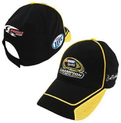 CHASE AUTHENTICS  BRAD KESELOWSKI #2 YELLOW/BLACK SPRINT CHAMP 2012 HAT NWT