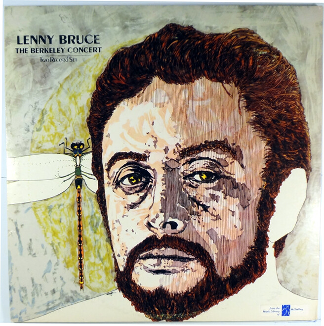 LENNY BRUCE-THE BERKELEY CONCERT-MINT BIZARRE DOUBLE LP,