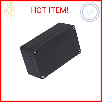 Project Box IP65 Waterproof Junction Box ABS Plastic Black Electrical Boxes DIY 