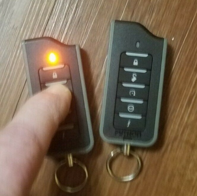 Two  ( 2) Python 1401 Remote Start/Keyless Entry System  ( Remote Controls ONLY)