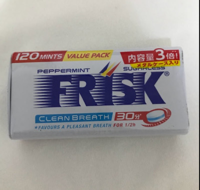 Frisk Pepper Mint 27g from Japan Kracie foods