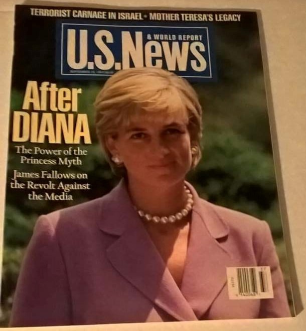 Princess Diana Time commemorative magazine's. Sept 15,1997 and Dec 22 1997.