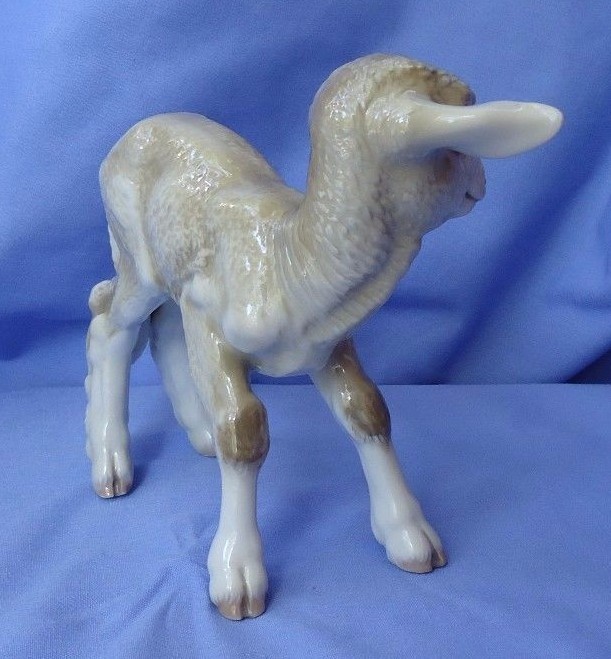 1940 baby lamb goat Eschenbach Karner ROSENTHAL Germany 7