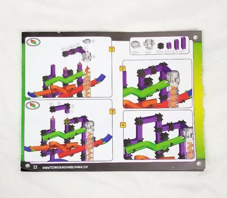 Learning Journey Techno Gears Marble Mania 28 Used Replacement parts