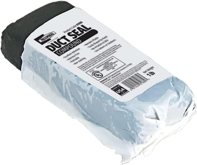 Rectorseal 81880 1-Pound Duct Seal Compound Gray (Fast & Free Shipping Au)